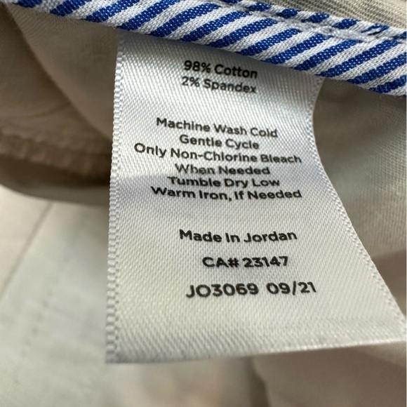 Talbots Relaxed Chino, Cotton Stretch, Ankle, 22W - Picture 7 of 9